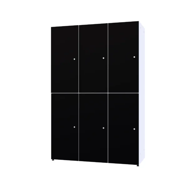 Modulaire metalen kast met HPL