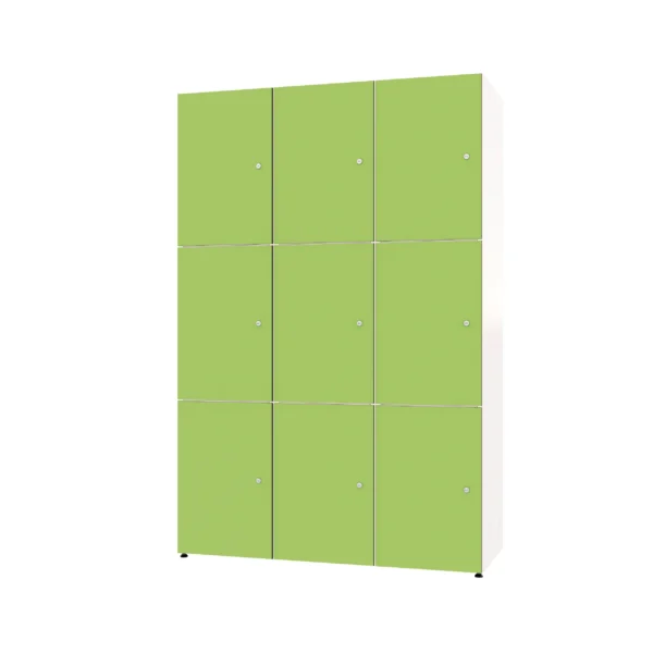 Modulaire metalen kast met HPL