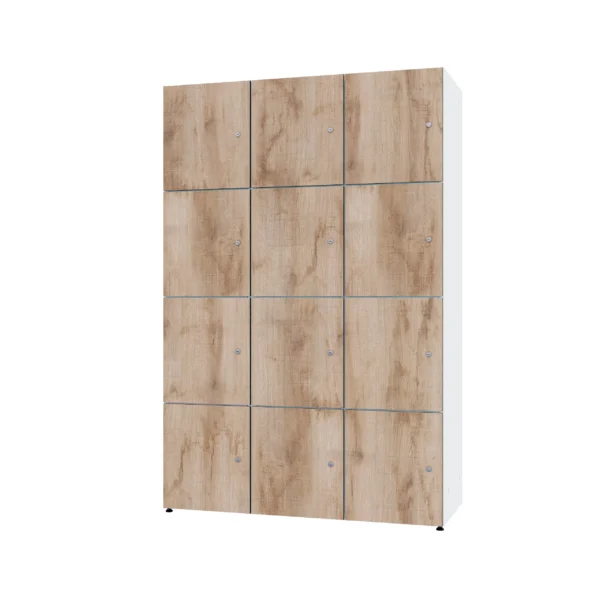 Modulaire metalen kast met HPL