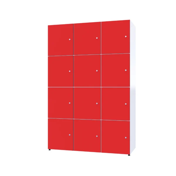 Modulaire metalen kast met HPL