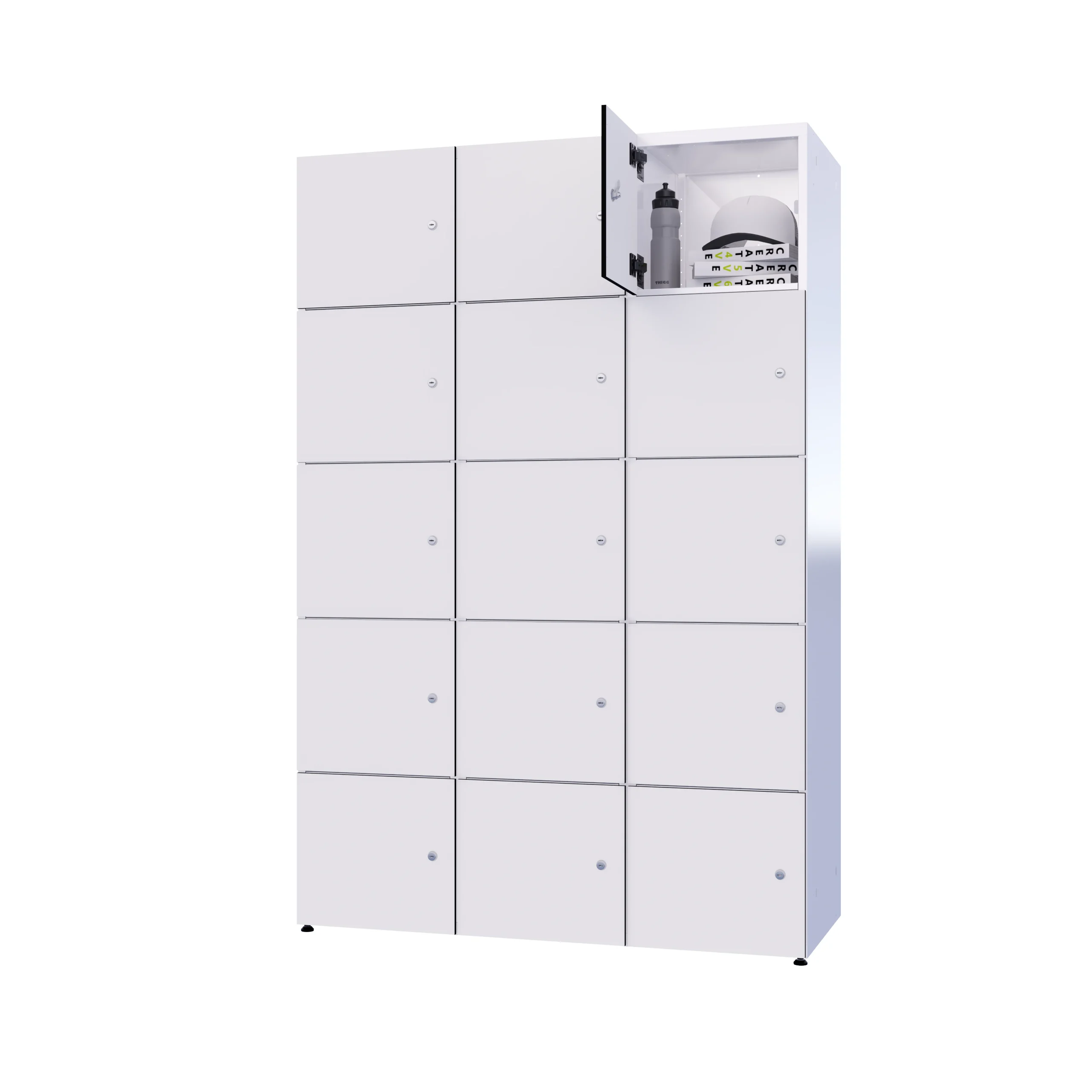 Metalen depositokast met HPL - Combo - Afbeelding 77