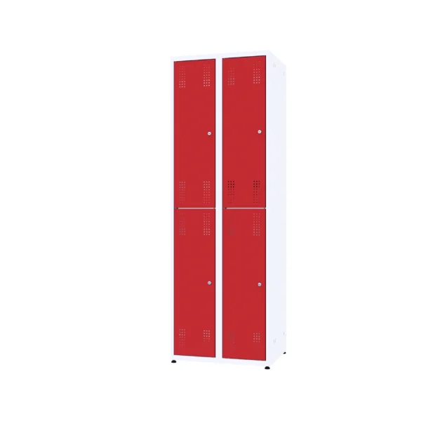 Metalen kluisjes-kledingkast