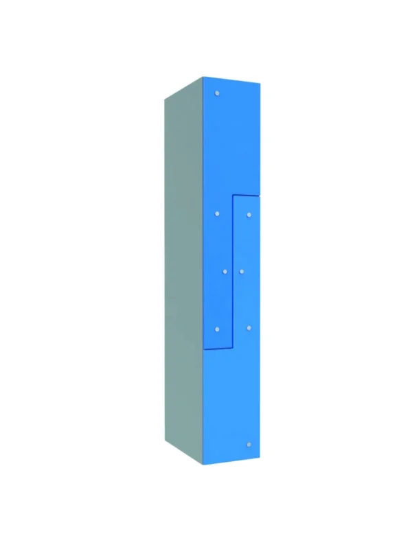 Modulaire metalen locker met glas