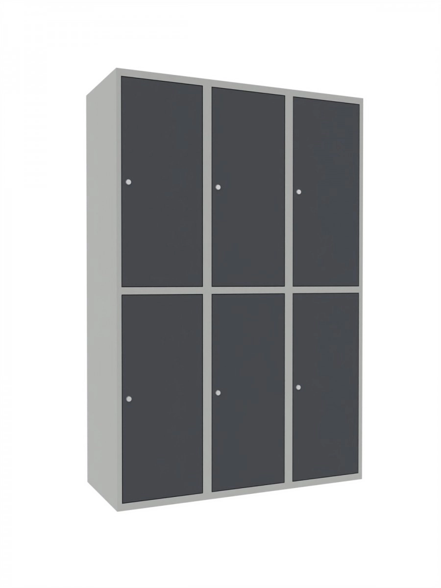 Metalen kluisjes-kledingkast