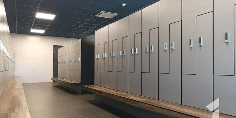 Zwembad lockers